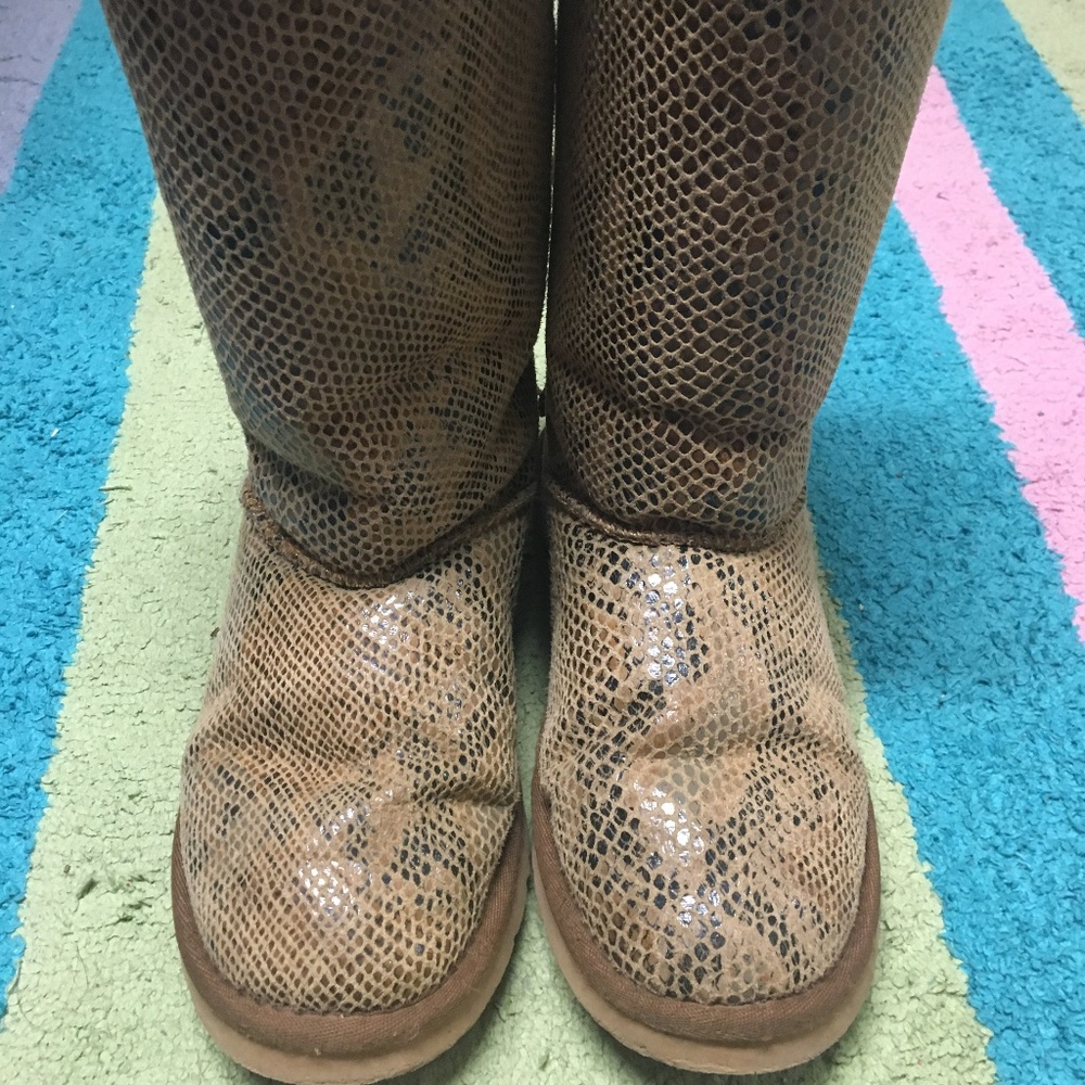 COPY - * UGG Snake Skin Boots